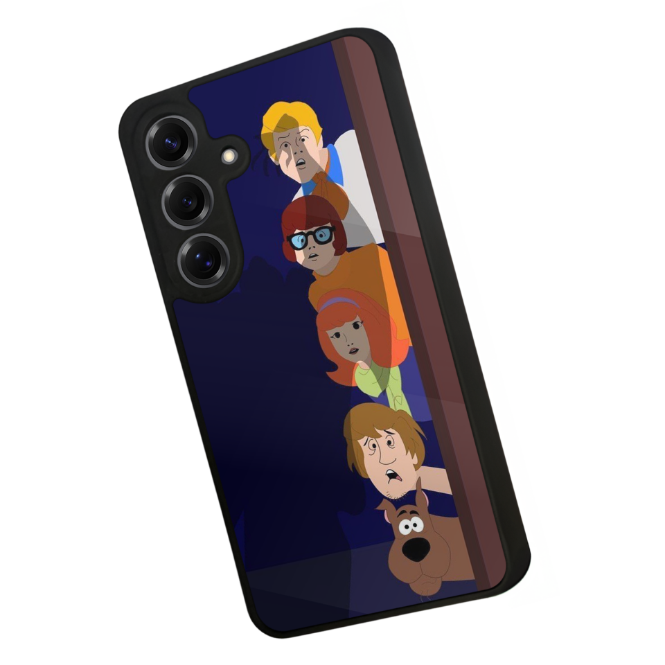 Samsung Galaxy S25 Uyumlu Scooby Doo Tasarımlı Glossy Premium Kılıf