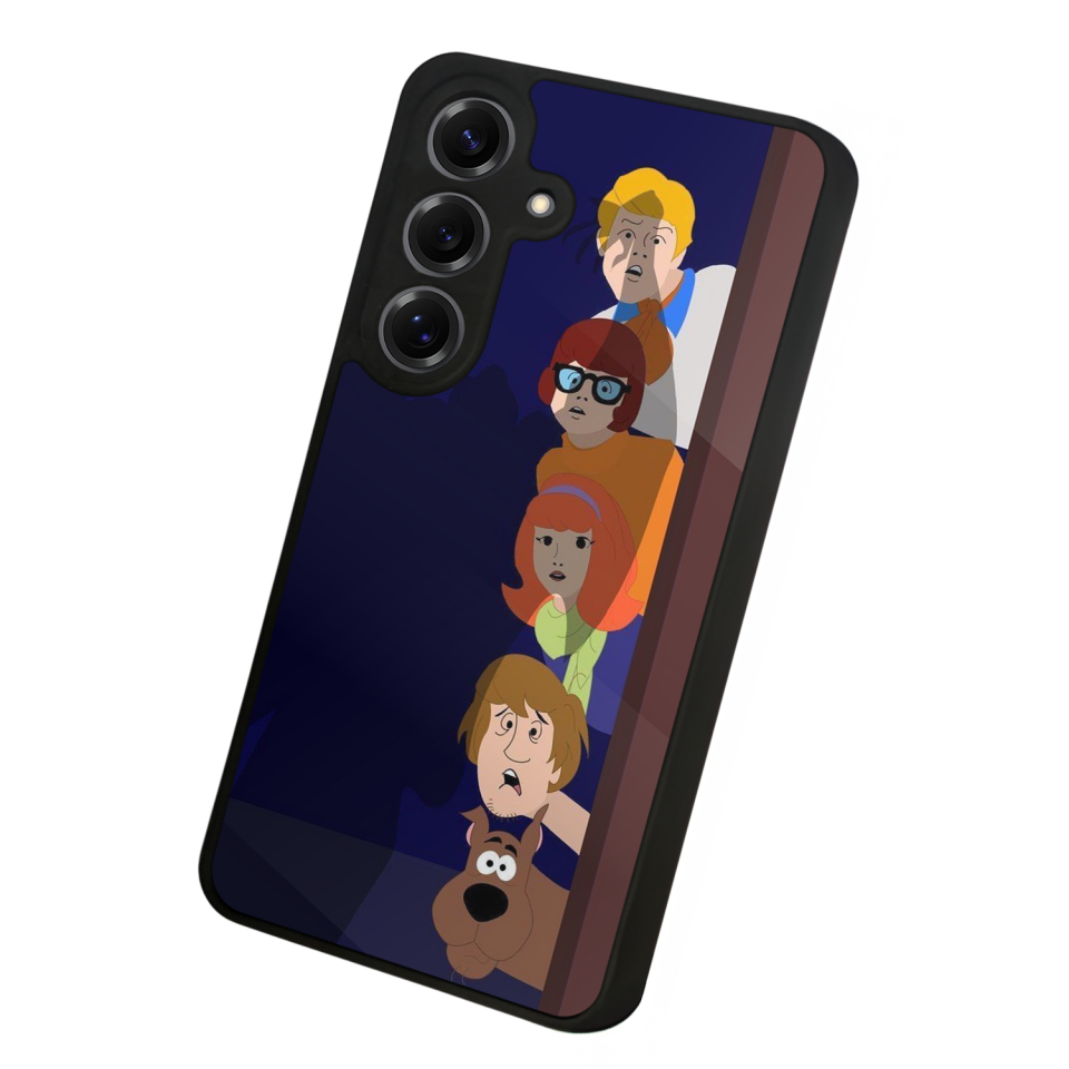 Samsung Galaxy S25 Uyumlu Scooby Doo Tasarımlı Glossy Premium Kılıf