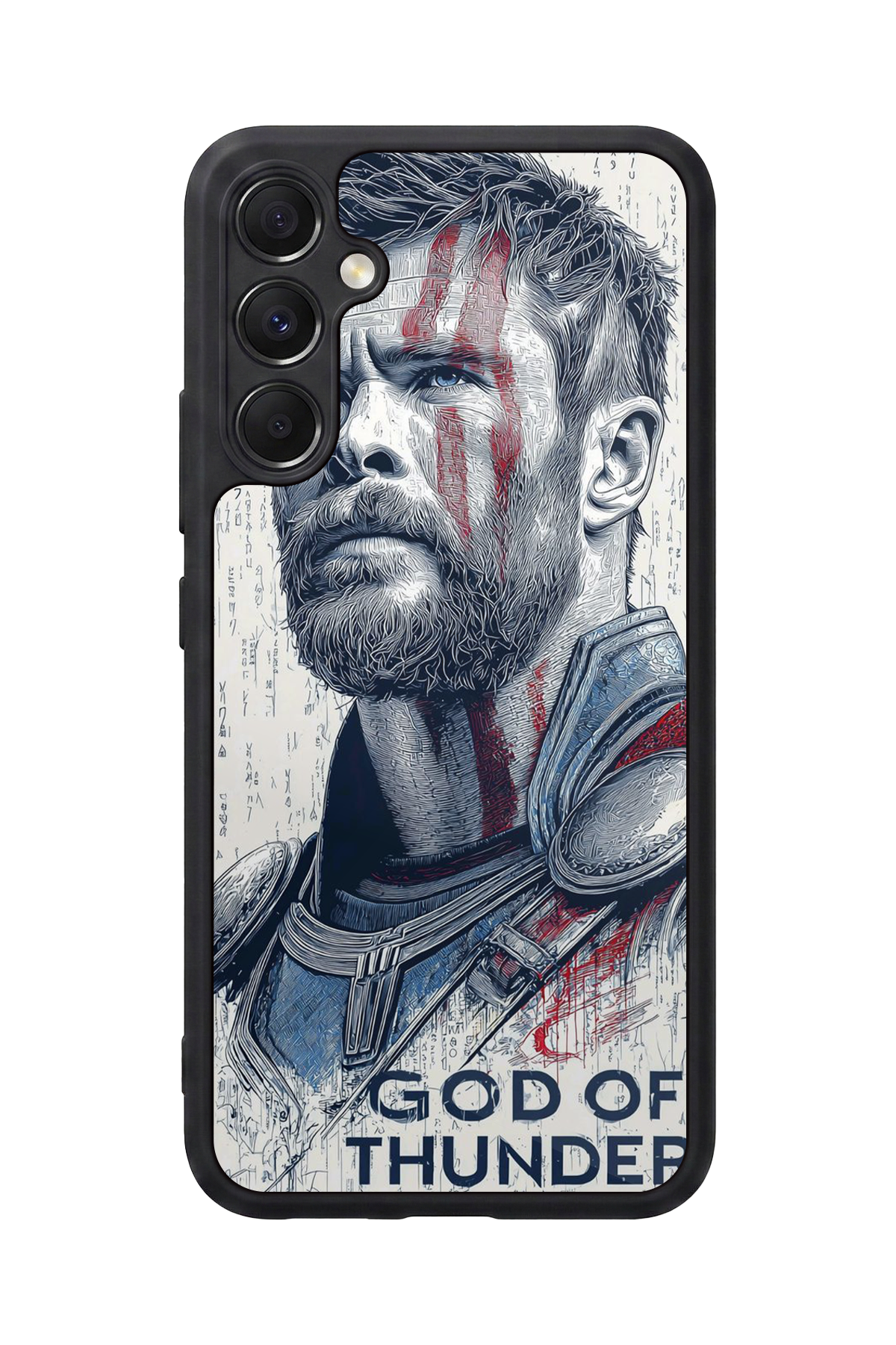 Samsung Galaxy A34 Uyumlu Thor Tasarımlı Glossy Premium Kılıf