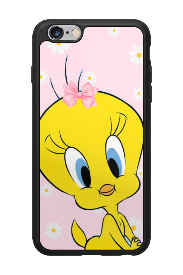 iPhone 6s Plus Uyumlu Tweety Tasarımlı Glossy Premium Kılıf