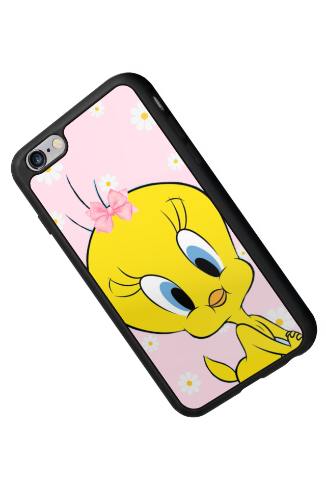 iPhone 6s Plus Uyumlu Tweety Tasarımlı Glossy Premium Kılıf