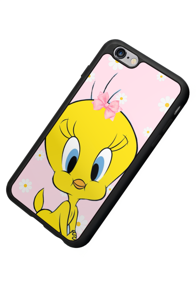 iPhone 6s Plus Uyumlu Tweety Tasarımlı Glossy Premium Kılıf