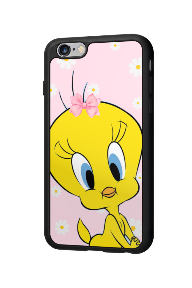 iPhone 6s Plus Uyumlu Tweety Tasarımlı Glossy Premium Kılıf