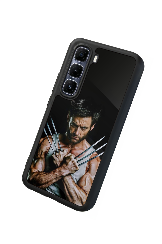 Infinix Hot 60 Pro Plus Uyumlu Wolverine Tasarımlı Glossy Premium Kılıf