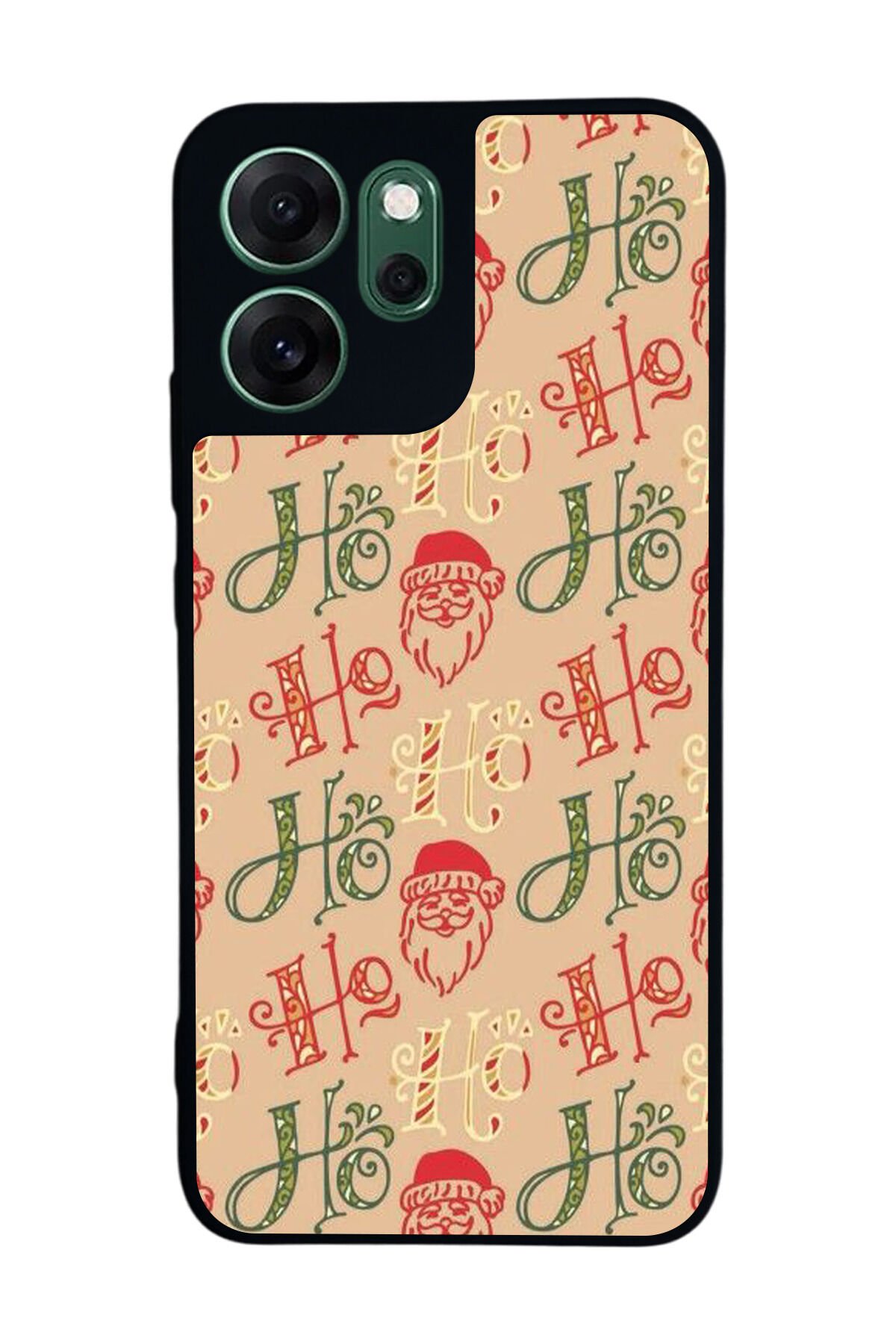 Oppo Reno 14F Uyumlu Yilbasi Christmas Tasarımlı Glossy Premium Kılıf