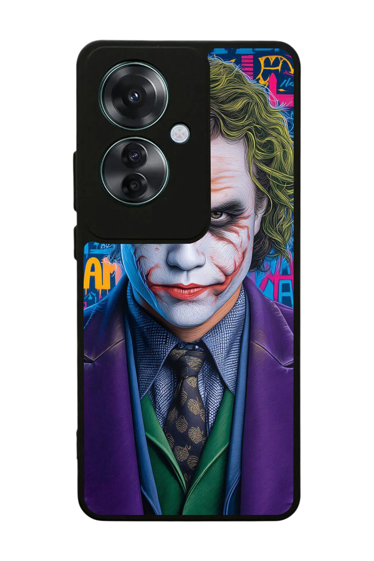 Oppo Reno 11F Uyumlu Joker Tasarımlı Glossy Premium Kılıf
