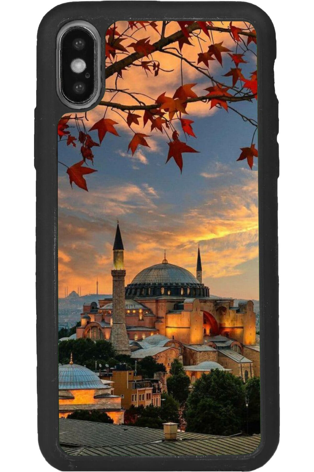 iPhone XS Max Uyumlu Mat Siyah uyumlu Kılıf – Yumuşak Silikon, Koruyucu, Şok Emici Kapak