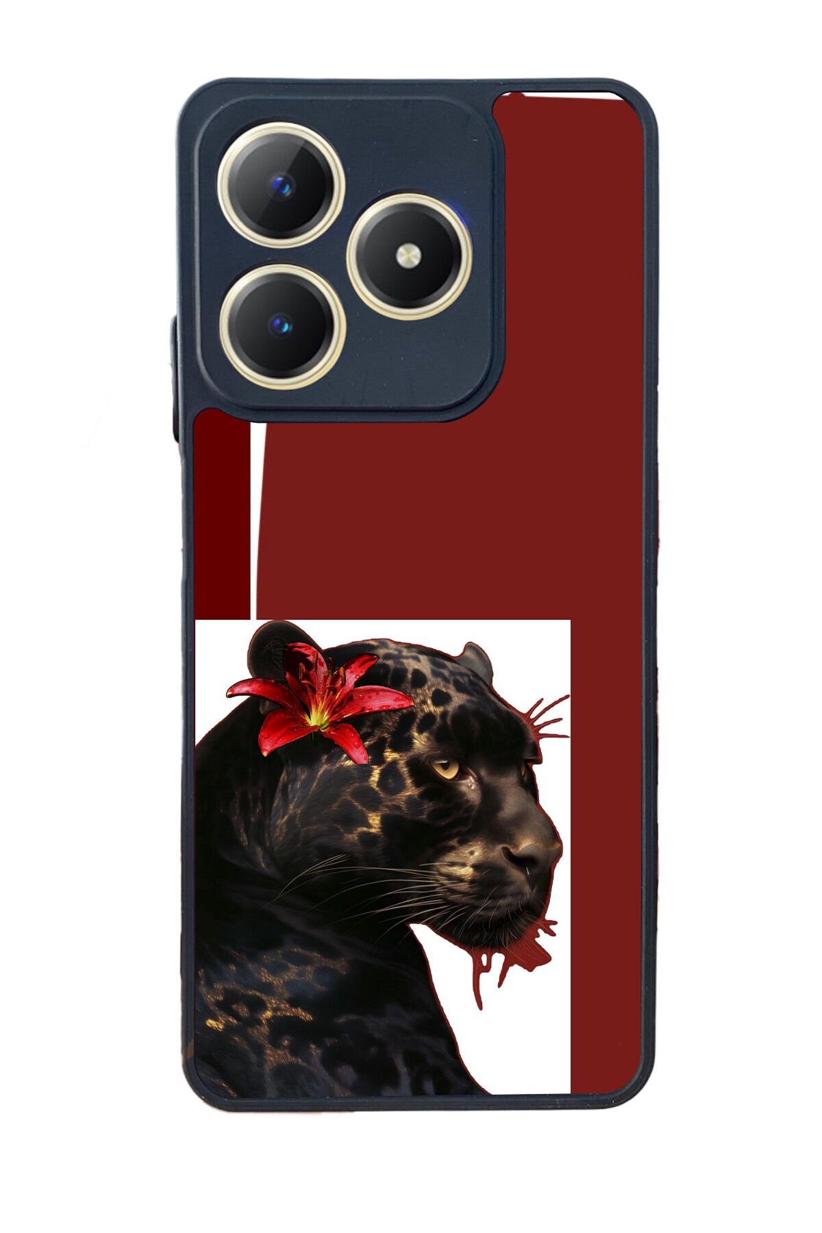 Realme C63 Mat Uyumlu Siyah Kılıf – Yumuşak Silikon, Koruyucu, Şok Emici Kapak