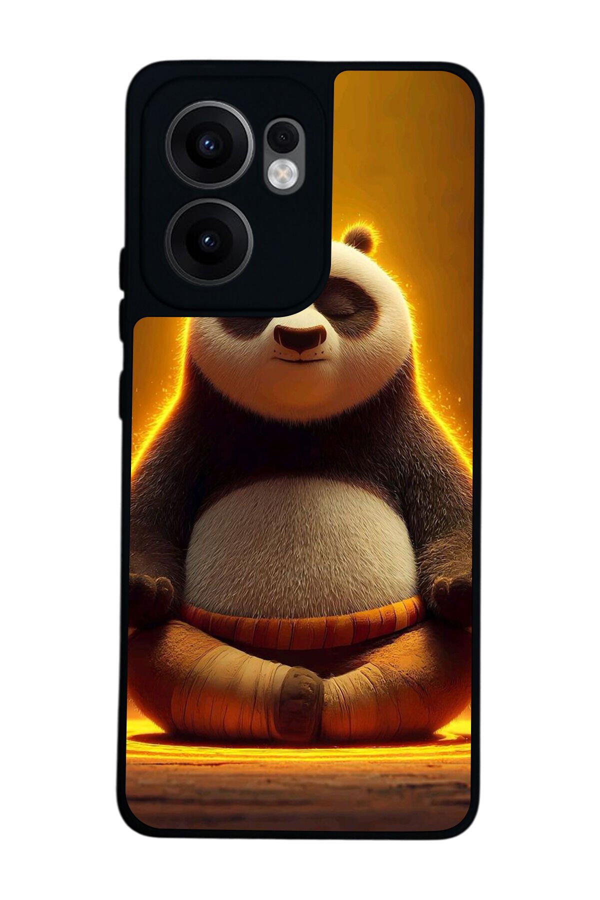 Oppo Reno 13F Uyumlu Kung Fu Panda Tasarımlı Glossy Premium Kılıf