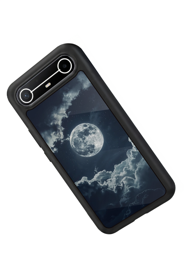 Tecno Spark Slim 5G Uyumlu Ay Tasarımlı Glossy Premium Kılıf