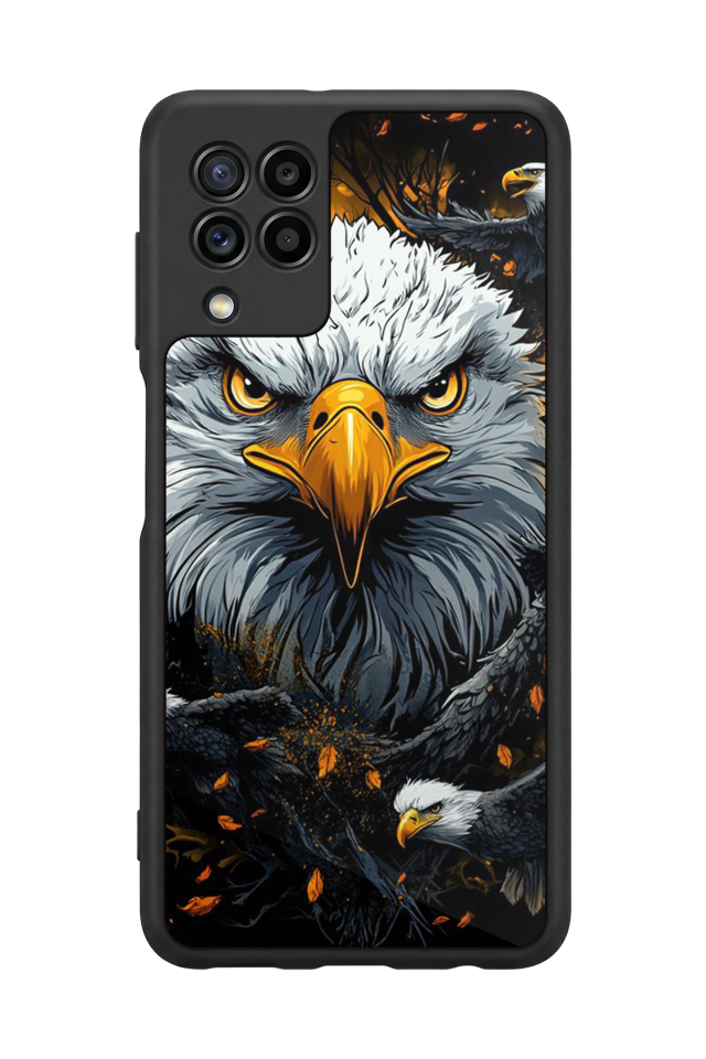 Samsung Galaxy M32 Uyumlu Besiktas Tasarımlı Glossy Premium Kılıf