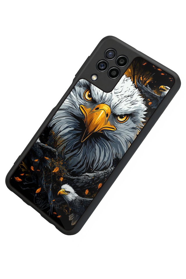 Samsung Galaxy M32 Uyumlu Besiktas Tasarımlı Glossy Premium Kılıf