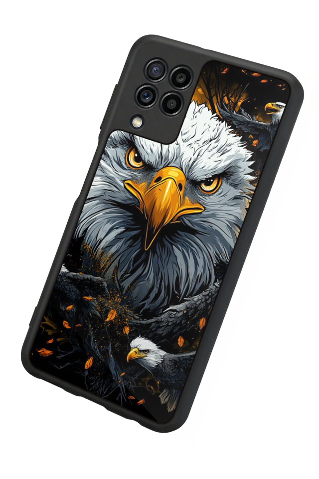 Samsung Galaxy M32 Uyumlu Besiktas Tasarımlı Glossy Premium Kılıf