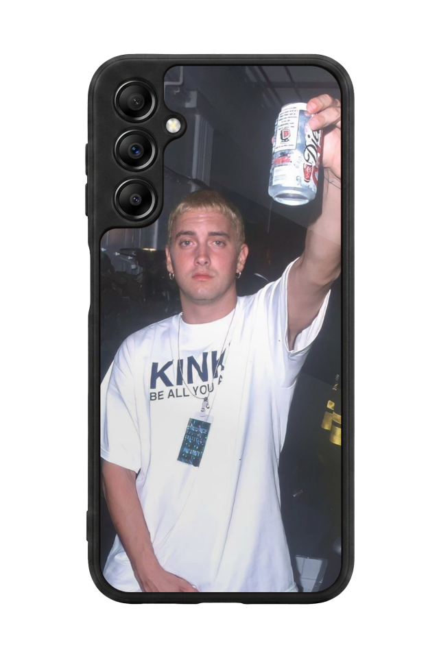Samsung Galaxy A14 Uyumlu Eminem Tasarımlı Glossy Premium Kılıf