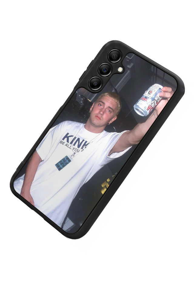 Samsung Galaxy A14 Uyumlu Eminem Tasarımlı Glossy Premium Kılıf