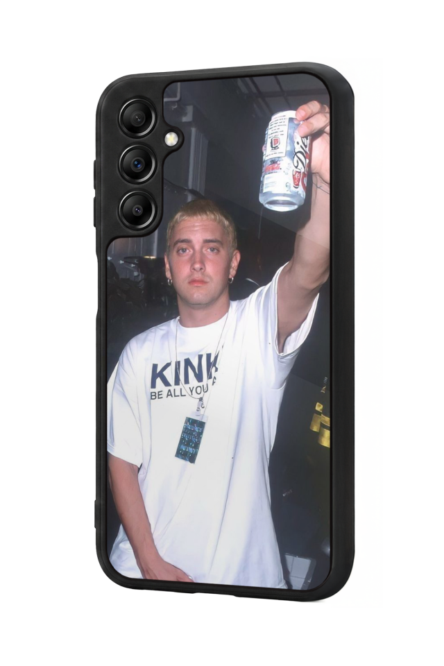 Samsung Galaxy A14 Uyumlu Eminem Tasarımlı Glossy Premium Kılıf