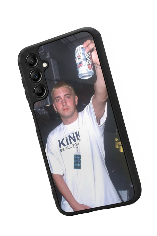 Samsung Galaxy A14 Uyumlu Eminem Tasarımlı Glossy Premium Kılıf