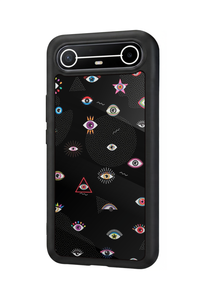 Tecno Spark Slim 5G Uyumlu Göz Tasarımlı Glossy Premium Kılıf
