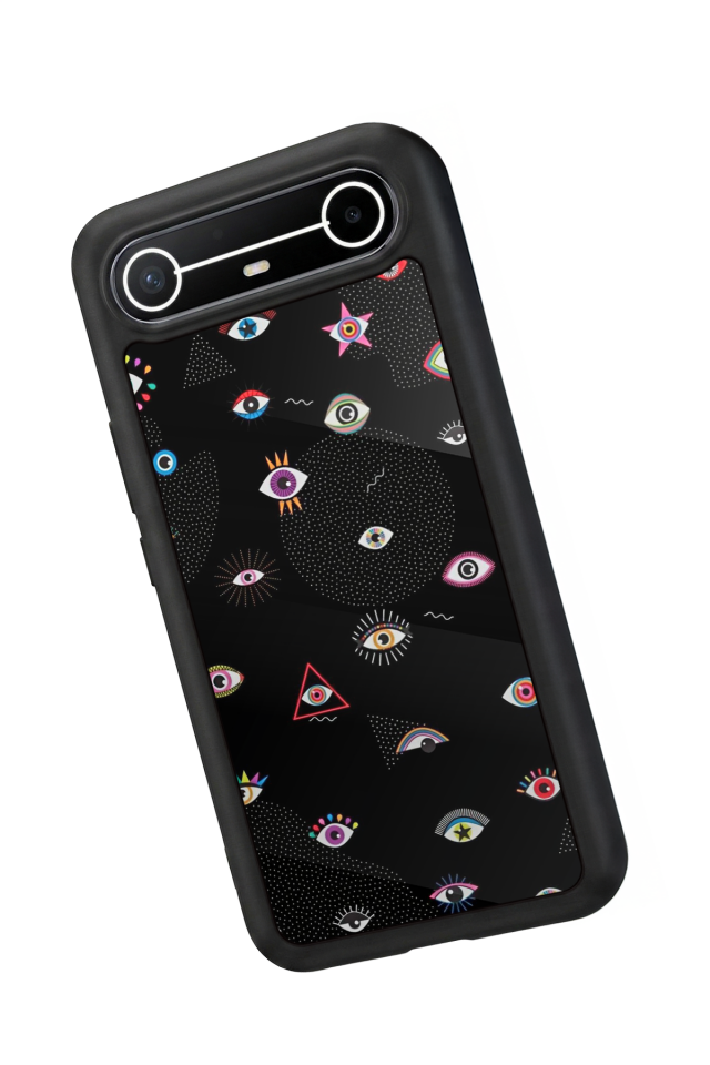 Tecno Spark Slim 5G Uyumlu Göz Tasarımlı Glossy Premium Kılıf