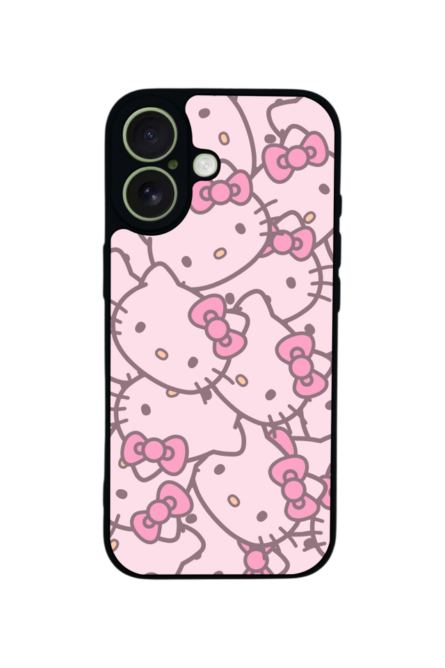 iPhone 17 Uyumlu HelloKitty Tasarımlı Glossy Premium Kılıf