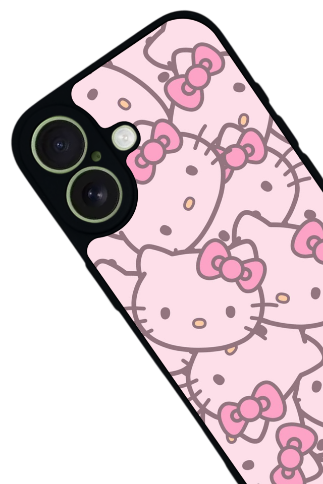 iPhone 17 Uyumlu HelloKitty Tasarımlı Glossy Premium Kılıf
