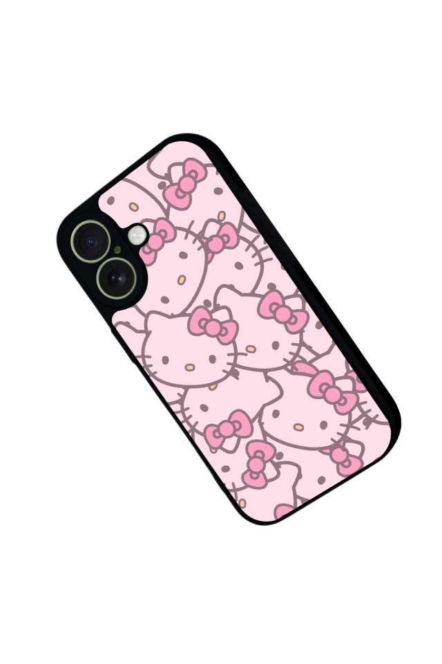 iPhone 17 Uyumlu HelloKitty Tasarımlı Glossy Premium Kılıf