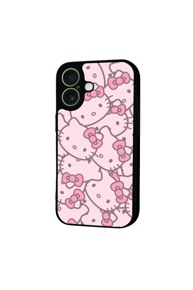 iPhone 17 Uyumlu HelloKitty Tasarımlı Glossy Premium Kılıf