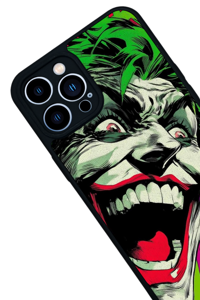 iPhone 12 Pro Max Uyumlu Joker Tasarımlı Glossy Premium Kılıf