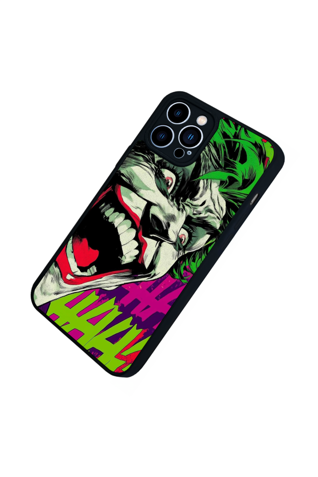 iPhone 12 Pro Max Uyumlu Joker Tasarımlı Glossy Premium Kılıf
