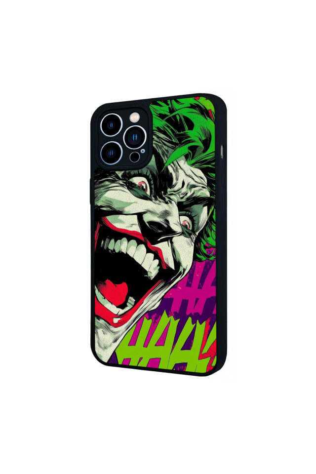 iPhone 12 Pro Max Uyumlu Joker Tasarımlı Glossy Premium Kılıf