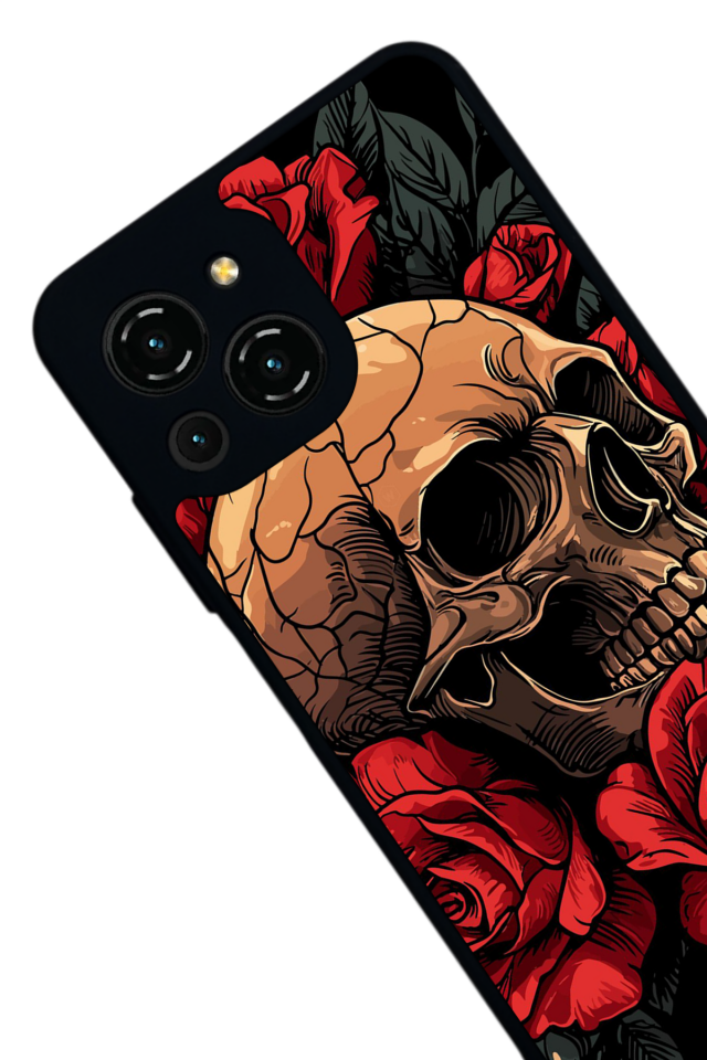 Reeder S23 Pro Max Uyumlu KuruKafa Tasarımlı Glossy Premium Kılıf