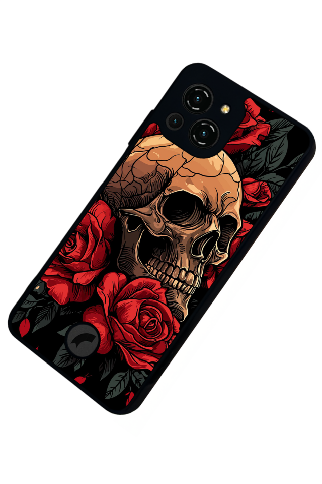 Reeder S23 Pro Max Uyumlu KuruKafa Tasarımlı Glossy Premium Kılıf