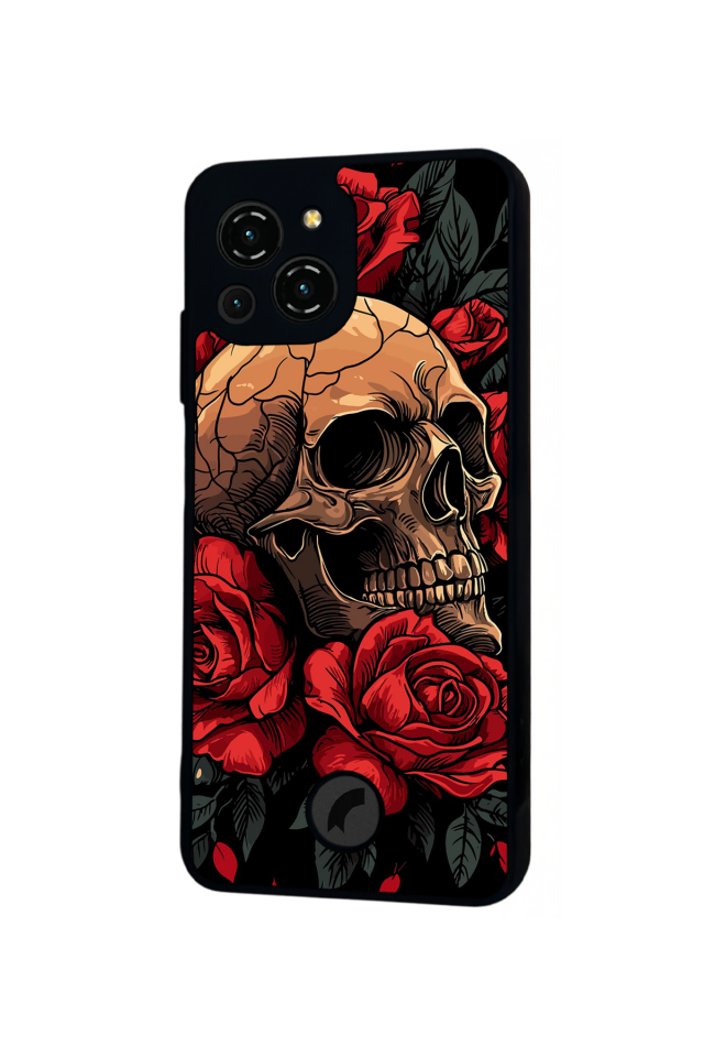 Reeder S23 Pro Max Uyumlu KuruKafa Tasarımlı Glossy Premium Kılıf