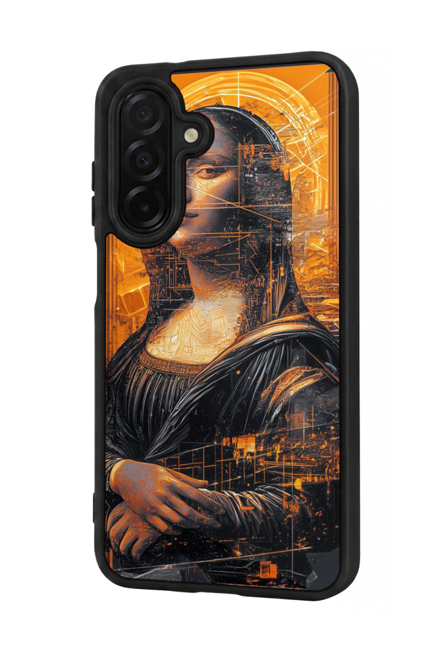 Samsung Galaxy A56 Uyumlu Monalisa Tasarımlı Glossy Premium Kılıf