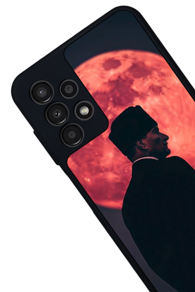 Samsung Galaxy A23 Uyumlu Mustafa Kemal Ataturk Tasarımlı Glossy Premium Kılıf