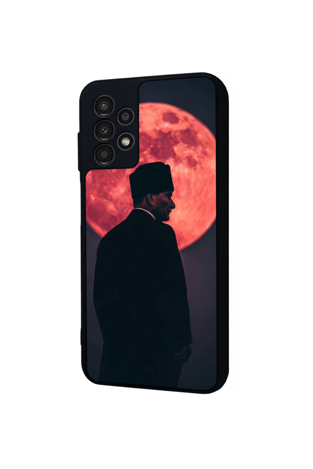 Samsung Galaxy A23 Uyumlu Mustafa Kemal Ataturk Tasarımlı Glossy Premium Kılıf