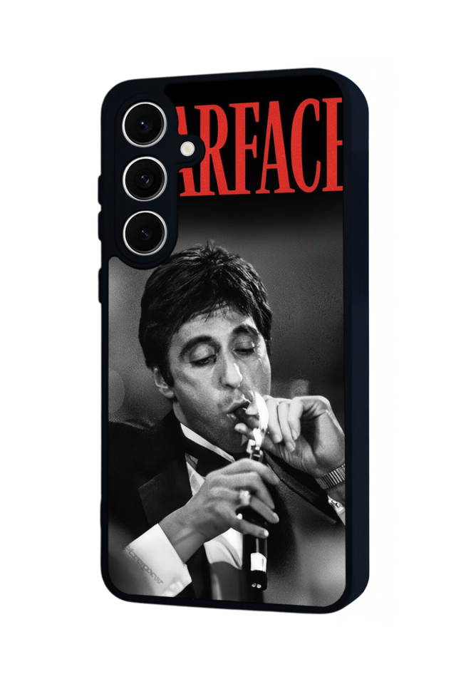 Samsung Galaxy A16 Uyumlu Scarface Tasarımlı Glossy Premium Kılıf