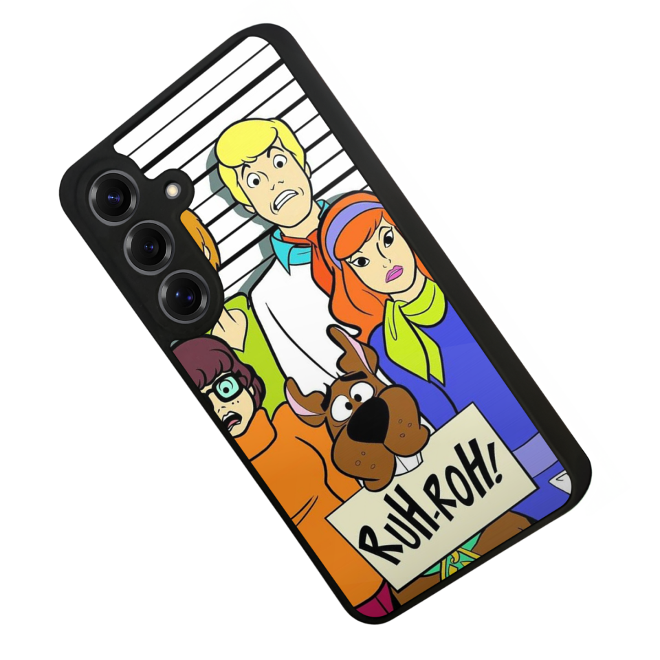 Samsung Galaxy S25 Uyumlu Scooby Doo Tasarımlı Glossy Premium Kılıf