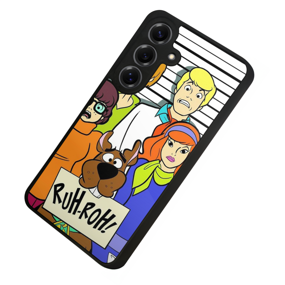 Samsung Galaxy S25 Uyumlu Scooby Doo Tasarımlı Glossy Premium Kılıf