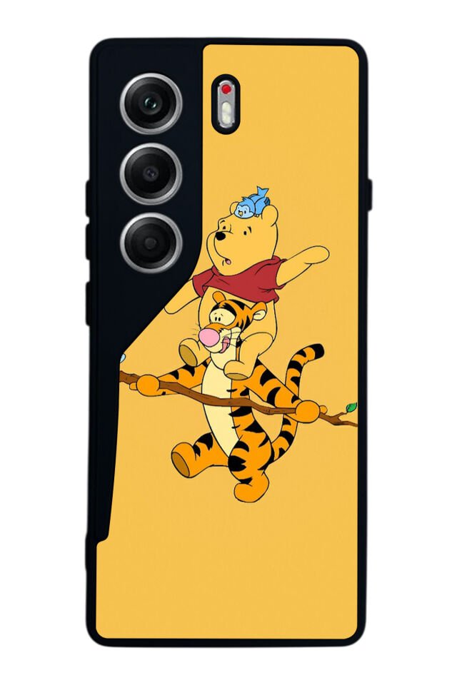 Tecno Camon 40 Uyumlu Tom And Jerry Tasarımlı Glossy Premium Kılıf
