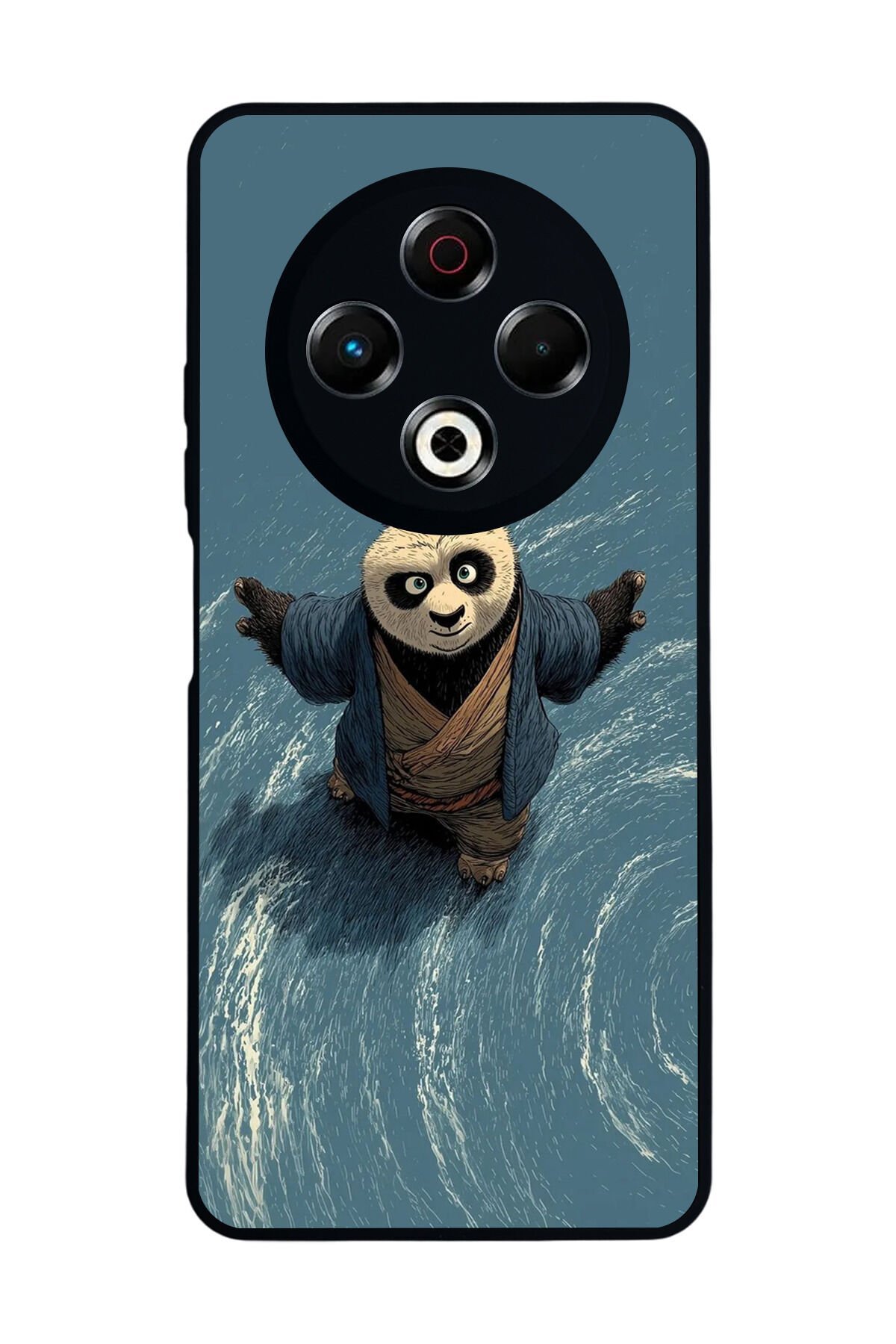 Tecno Spark 30 Uyumlu Kung Fu Panda Tasarımlı Glossy Premium Kılıf