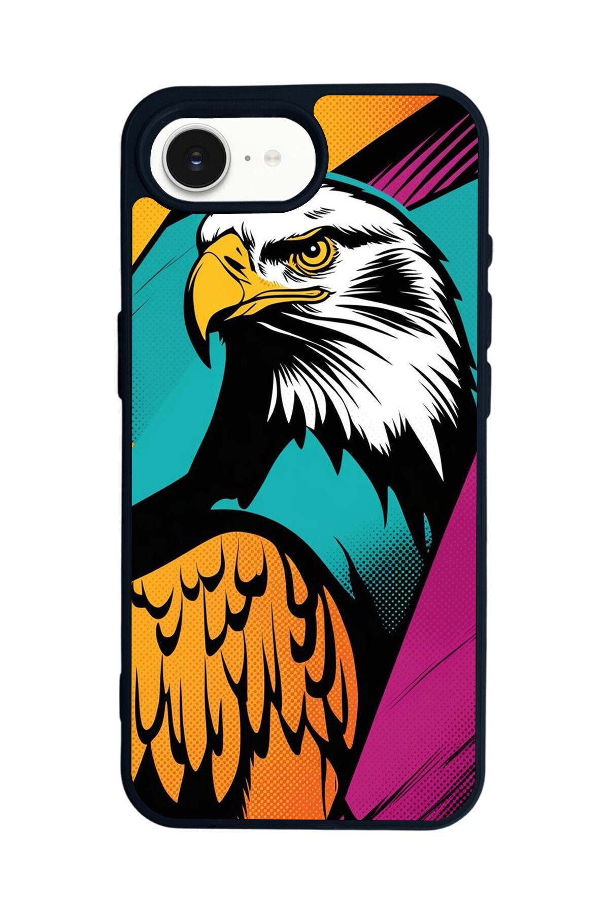 iPhone 16E Uyumlu Besiktas Tasarımlı Glossy Premium Kılıf