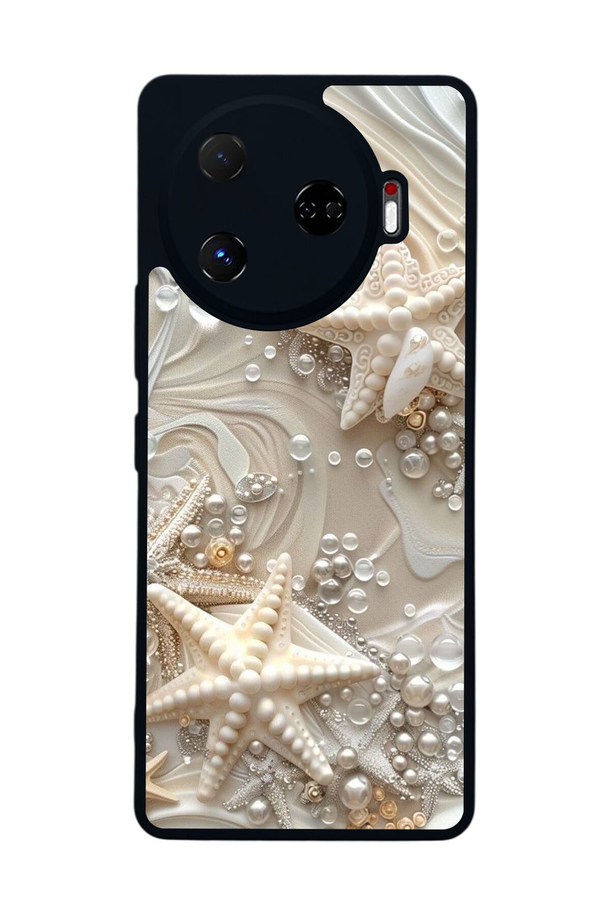 Tecno Camon 30 Pro Uyumlu İnci Tasarımlı Glossy Premium Kılıf