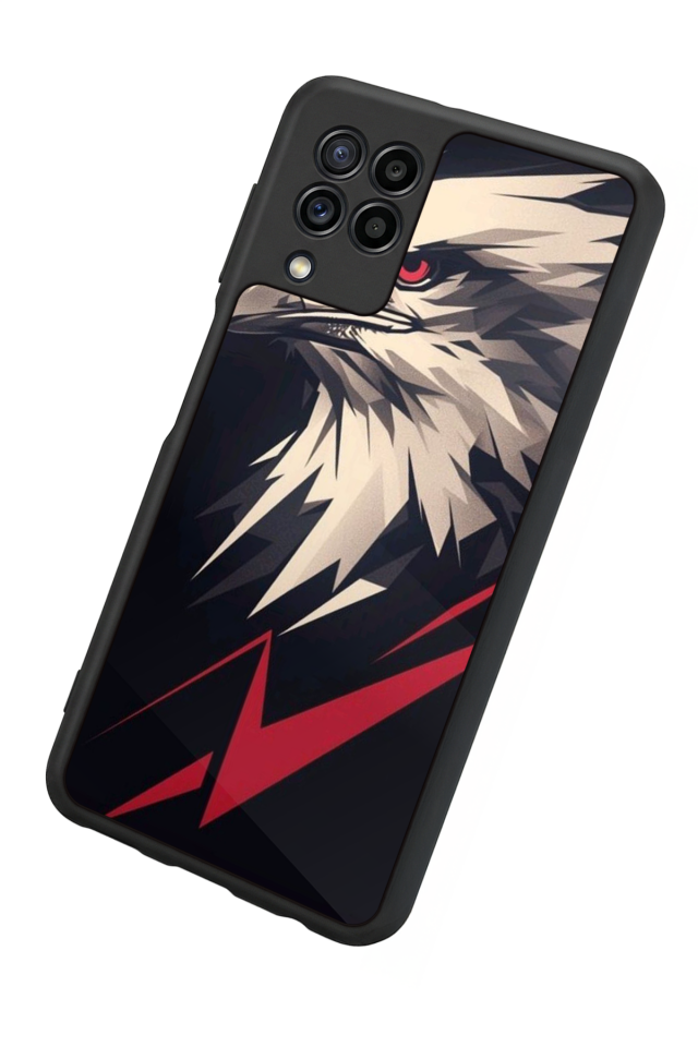 Samsung Galaxy M32 Uyumlu Besiktas Tasarımlı Glossy Premium Kılıf