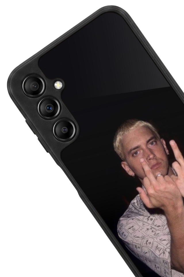 Samsung Galaxy A14 Uyumlu Eminem Tasarımlı Glossy Premium Kılıf