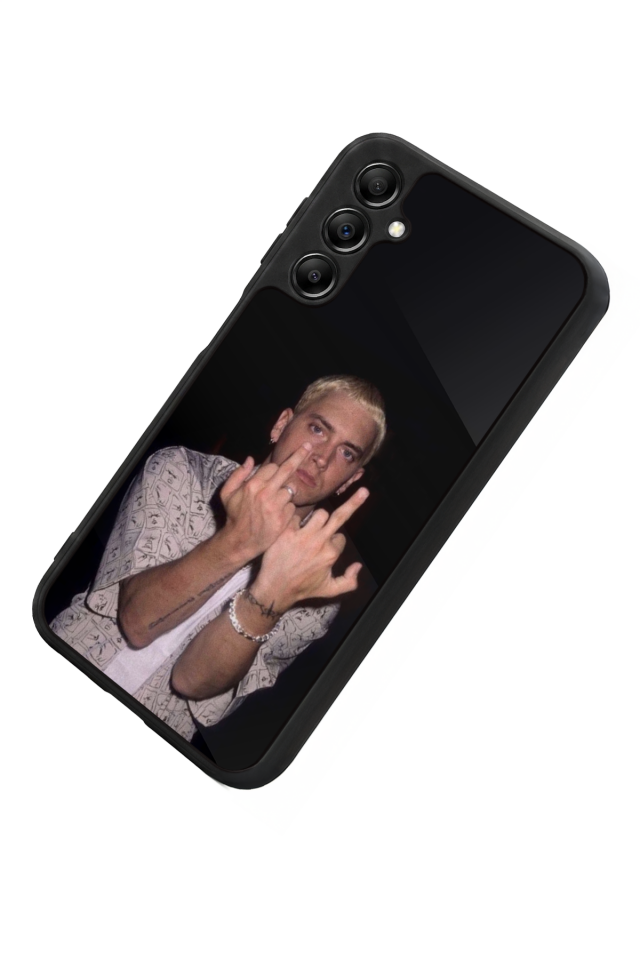 Samsung Galaxy A14 Uyumlu Eminem Tasarımlı Glossy Premium Kılıf