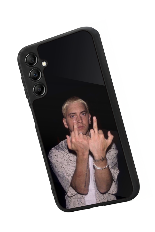 Samsung Galaxy A14 Uyumlu Eminem Tasarımlı Glossy Premium Kılıf