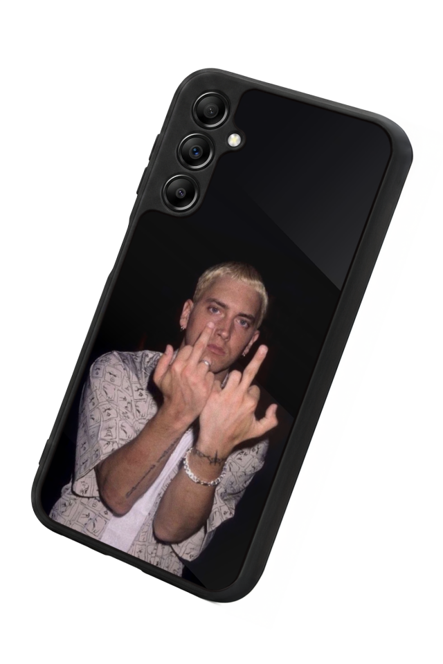 Samsung Galaxy A14 Uyumlu Eminem Tasarımlı Glossy Premium Kılıf