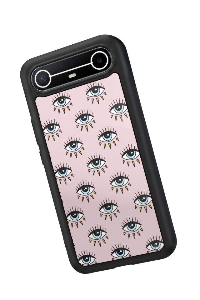 Tecno Spark Slim 5G Uyumlu Göz Tasarımlı Glossy Premium Kılıf