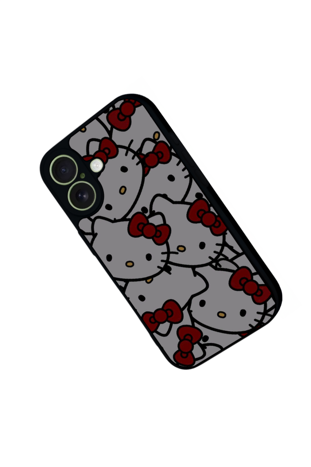 iPhone 17 Uyumlu HelloKitty Tasarımlı Glossy Premium Kılıf